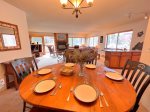 Enjoy family meals in the dining area